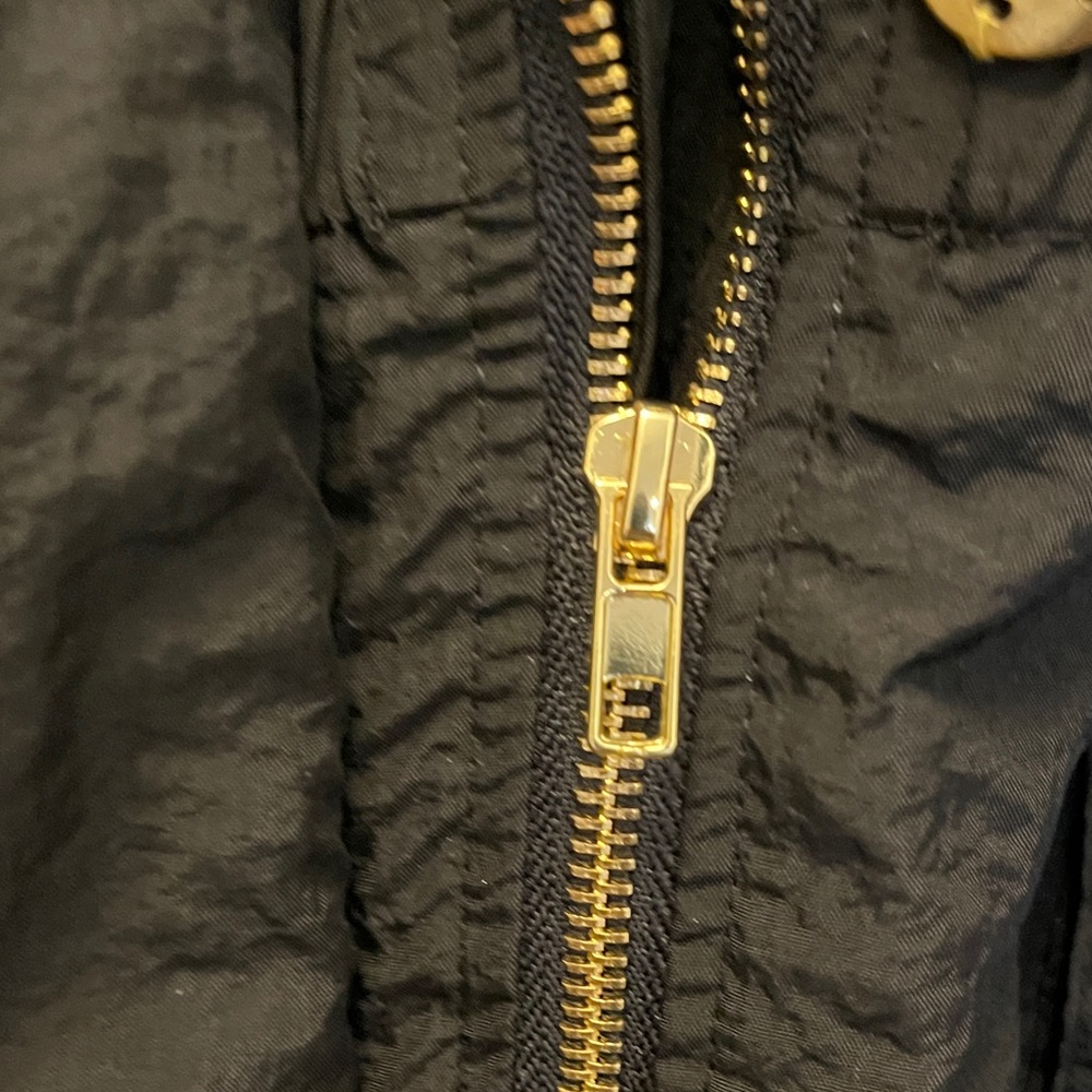 Jones New York Black Utility Jacket with Gold Details - Picture 4 of 10